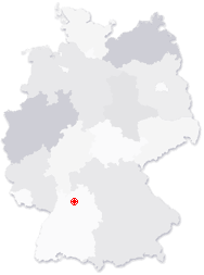 Lage von Neckarzimmern in Deutschland