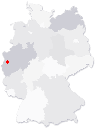 Lage von Nettetal in Deutschland