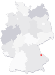 Lage von Neukirchen beim Heiligen Blut in Deutschland