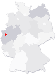 Lage von Neukirchen-Vluyn in Deutschland