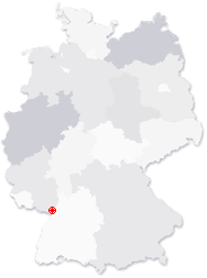 Lage von Niederhorbach in Deutschland