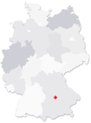 Lage von Oberdolling in Deutschland