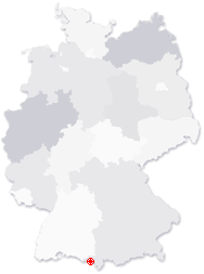 Lage von Oberreute in Deutschland