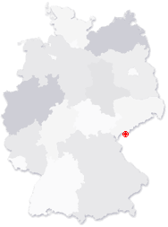 Lage von Oberwiesenthal in Deutschland