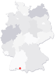 Lage von Owingen in Deutschland