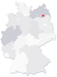 Lage von Penzlin in Deutschland