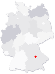 Lage von Pielenhofen in Deutschland