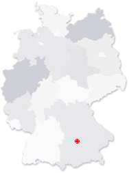 Lage von Reichertshofen in Deutschland