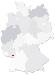 Lage von Rinnthal in Deutschland