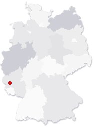 Lage von Rhl in Deutschland