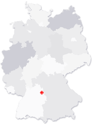 Lage von Rot am See in Deutschland