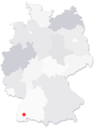 Lage von Sankt Peter in Deutschland