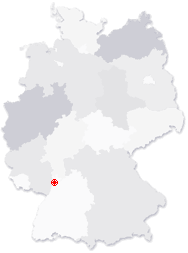 Lage von Schifferstadt in Deutschland