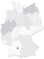 Lage von Schlierbach in Deutschland