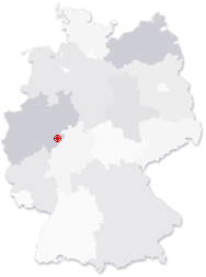 Lage von Schmallenberg in Deutschland