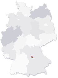 Lage von Schwabach in Deutschland