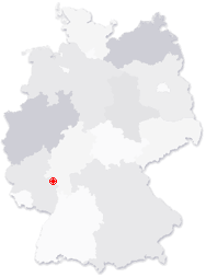 Lage von Schwabenheim an der Selz in Deutschland