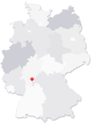 Lage von Seligenstadt in Deutschland
