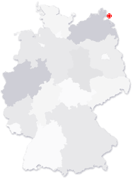 Lage von Sellin in Deutschland