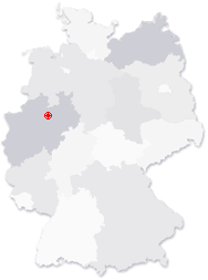 Lage von Sendenhorst in Deutschland