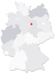 Lage von Sichau in Deutschland