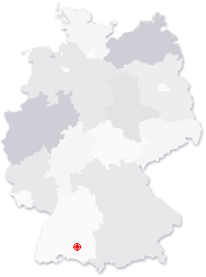 Lage von Sigmaringendorf in Deutschland