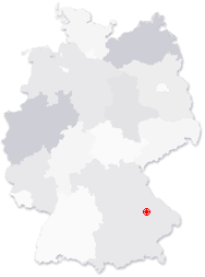 Lage von Stallwang in Deutschland