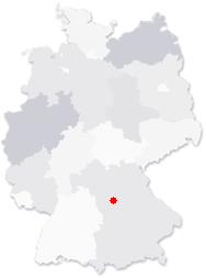 Lage von Stein bei Nürnberg in Deutschland