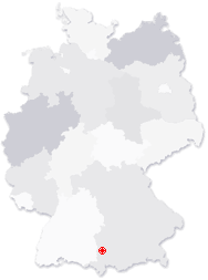 Lage von Stetten in Deutschland