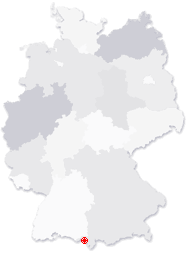 Lage von Stiefenhofen in Deutschland