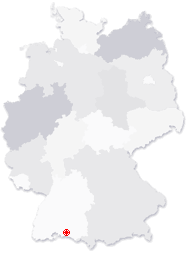Lage von Stockach in Deutschland