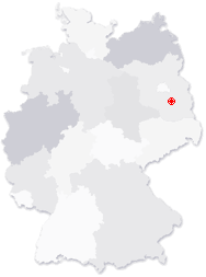 Lage von Streganz in Deutschland