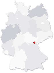 Lage von Tanna in Deutschland