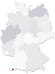 Lage von Tegernau in Deutschland