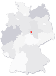 Lage von Thale in Deutschland