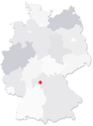 Lage von Thüngen in Deutschland
