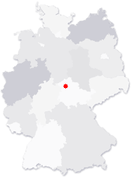 Lage von Unstruttal in Deutschland
