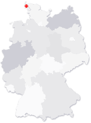 Lage von Utersum in Deutschland