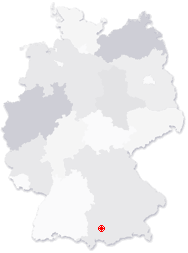 Lage von Vilgertshofen in Deutschland