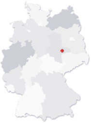 Lage von Vockerode in Deutschland