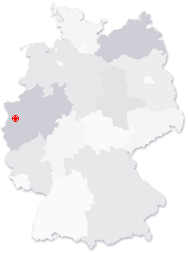 Lage von Wachtendonk in Deutschland