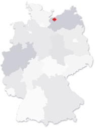 Lage von Warnow in Deutschland