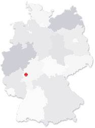 Lage von Weilburg in Deutschland