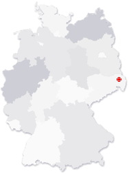Lage von Weißkeißel in Deutschland