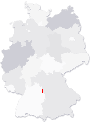 Lage von Wettringen in Deutschland