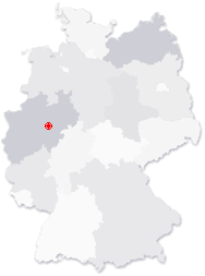 Lage von Wickede in Deutschland