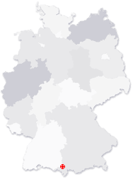 Lage von Wiggensbach in Deutschland