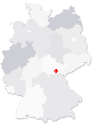 Lage von Wilhelmsdorf in Deutschland