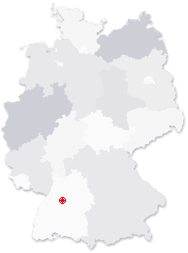 Lage von Wimsheim in Deutschland
