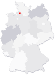 Lage von Wingst in Deutschland